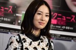 土曜ドラマ『フェイクニュース』試写会に登場した北川景子