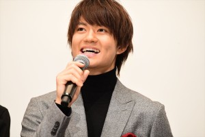 映画『走れ！T校バスケット部』プレミア試写会に登場した佐野勇斗