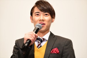 映画『走れ！T校バスケット部』プレミア試写会に登場した戸塚純貴
