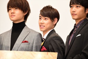 映画『走れ！T校バスケット部』プレミア試写会に登場した戸塚純貴