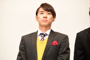 映画『走れ！T校バスケット部』プレミア試写会に登場した戸塚純貴