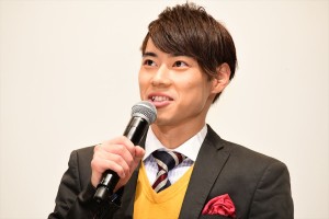 映画『走れ！T校バスケット部』プレミア試写会に登場した戸塚純貴