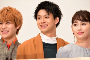 映画『走れ！T校バスケット部』プレミア試写会に登場した鈴木勝大