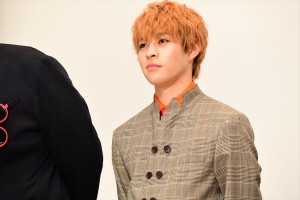 映画『走れ！T校バスケット部』プレミア試写会に登場した西銘駿