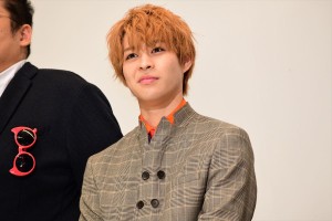 映画『走れ！T校バスケット部』プレミア試写会に登場した西銘駿