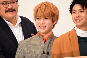 映画『走れ！T校バスケット部』プレミア試写会に登場した西銘駿