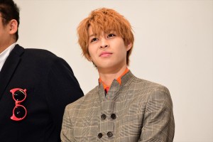 映画『走れ！T校バスケット部』プレミア試写会に登場した西銘駿