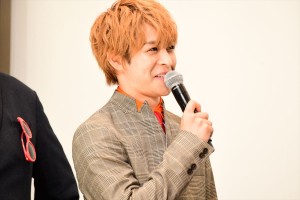 映画『走れ！T校バスケット部』プレミア試写会に登場した西銘駿