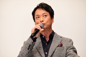 映画『走れ！T校バスケット部』プレミア試写会に登場した椎名桔平