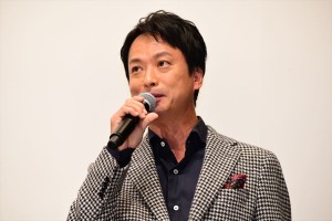 映画『走れ！T校バスケット部』プレミア試写会に登場した椎名桔平