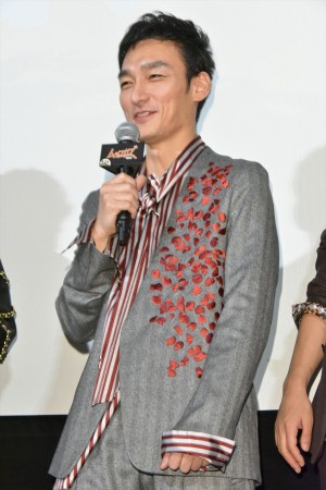 映画『ムタフカズ』初日舞台挨拶に登壇した草なぎ剛