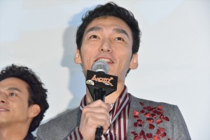 映画『ムタフカズ』初日舞台挨拶に登壇した草なぎ剛