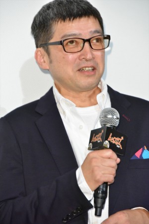 映画『ムタフカズ』初日舞台挨拶に登壇した西見祥示郎監督