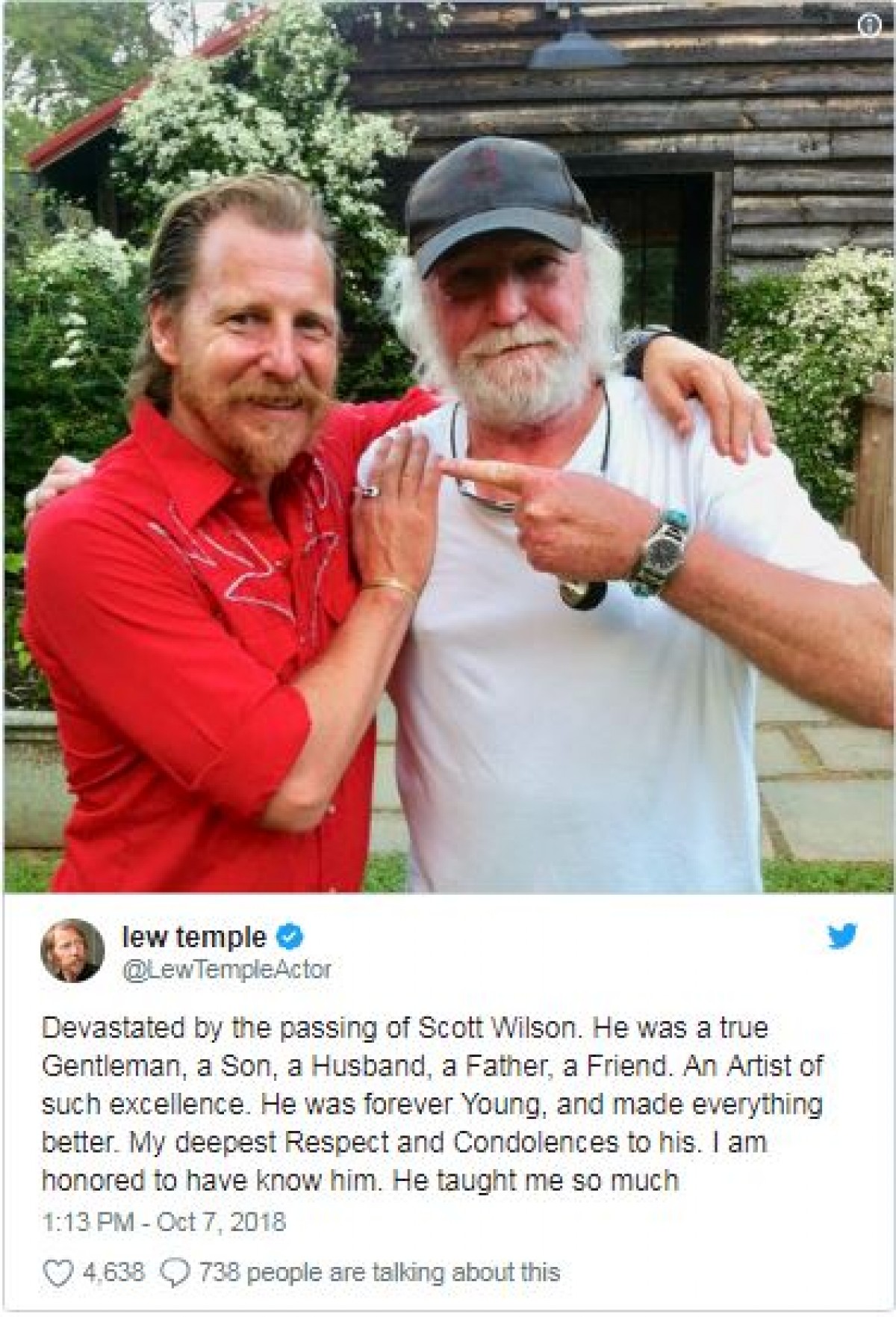 『ウォーキング・デッド』ハーシェル役の俳優、死去　共演キャスト追悼