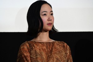 映画『日日是好日』初日舞台挨拶に登壇した黒木華