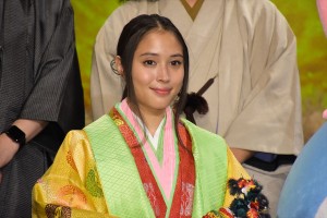 映画『ドラえもん　のび太の月面探査記』製作発表会見に登壇した広瀬アリス