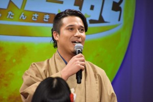 映画『ドラえもん　のび太の月面探査記』製作発表会見に登壇した木村昴