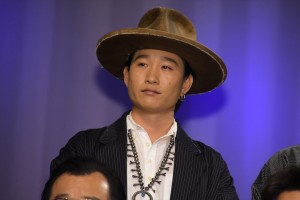 映画『ドラえもん　のび太の月面探査記』製作発表会見に登壇した平井大