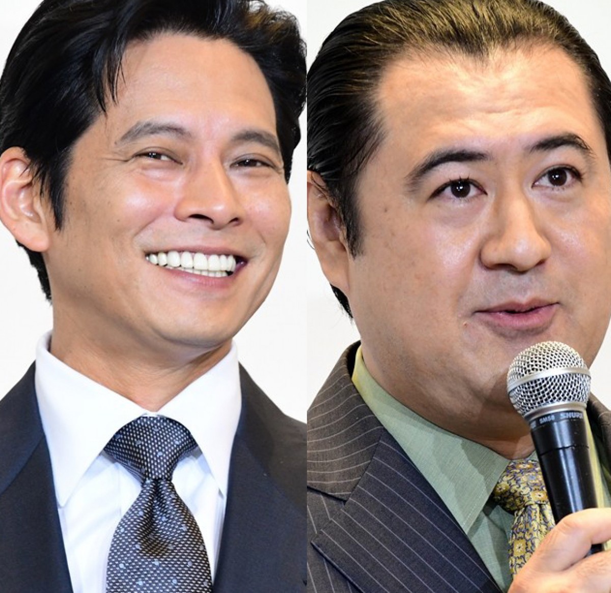 (左から)織田裕二、小手伸也