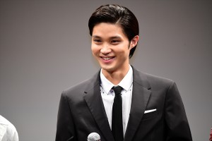 第5回「ドラマ甲子園大賞」受賞作品『キミの墓石を建てに行こう。』記者発表に出席した磯村勇斗