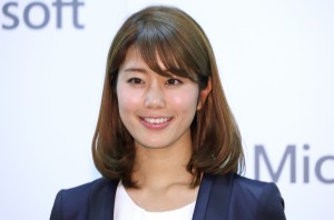 日本マイクロソフト記者説明会に登場した稲村亜美