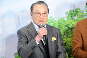 ドラマ『駐在刑事』記者会見に登壇した伊東四朗