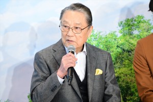 ドラマ『駐在刑事』記者会見に登壇した伊東四朗