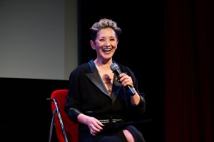 映画『バルバラ ～セーヌの黒いバラ～』公開記念イベントに登場した夏木マリ