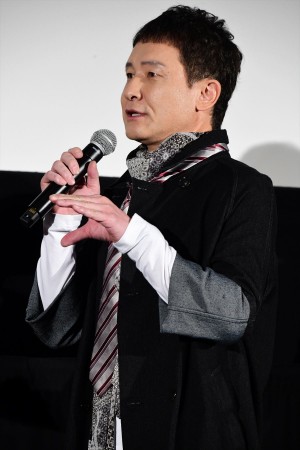 映画『かぞくいろ‐RAILWAYS わたしたちの出発‐』完成披露試写会に登壇した木下ほうか