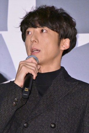 映画『億男』初日舞台挨拶に登壇した高橋一生