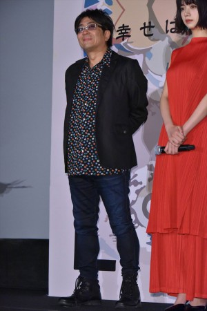 映画『億男』初日舞台挨拶に登壇した大友啓史監督