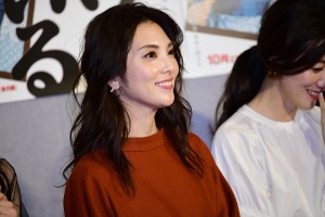 土曜時代ドラマ『ぬけまいる～女三人伊勢参り～』試写会に登壇した田中麗奈