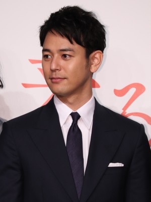 映画『来る』製作報告会に登壇した妻夫木聡