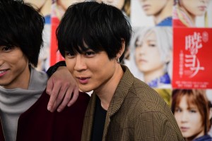 舞台『暁のヨナ～ 緋色の宿命編～』制作発表に登場した樋口裕太