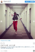 激走くっきー ※「くっきー」インスタグラム