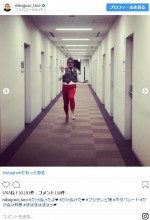 激走くっきー ※「くっきー」インスタグラム