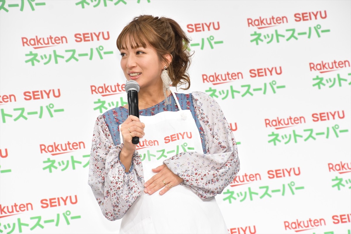 “第4子妊娠中”辻希美、まもなく出産も「恐怖ある」 ふっくらお腹披露