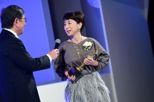 「東京ドラマアウォード2018」にて『陸王』で助演女優賞を受賞した阿川佐和子