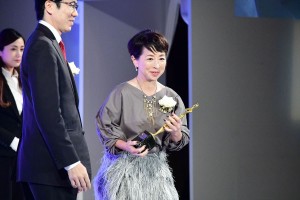 「東京ドラマアウォード2018」にて『陸王』で助演女優賞を受賞した阿川佐和子