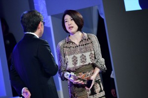 「東京ドラマアウォード2018」にて『アンナチュラル』で脚本賞を受賞した野木亜紀子