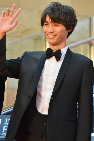 福士蒼汰、「第31回東京国際映画祭」オープニング＆レッドカーペットに登場