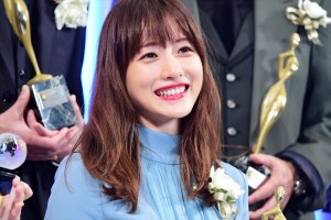 「東京ドラマアウォード2018」にて『アンナチュラル』で主演女優賞を受賞した石原さとみ