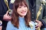 「東京ドラマアウォード2018」にて『アンナチュラル』で主演女優賞を受賞した石原さとみ