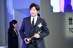 「東京ドラマアウォード2018」にて『おっさんずラブ』で主演男優賞を受賞した田中圭