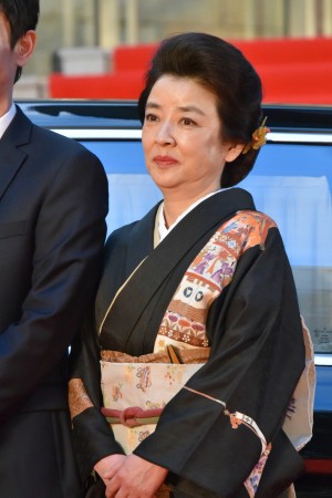 岸本加世子、「第31回東京国際映画祭」オープニング＆レッドカーペットに登場