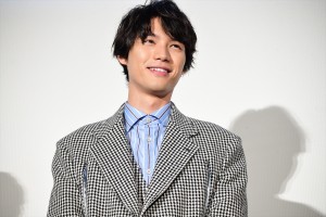 映画『旅猫リポート』公開記念舞台挨拶に登壇した福士蒼汰