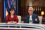 『新説！所JAPAN』より　左からアシスタントの谷元星奈カンテレアナウンサー、MCの所ジョージ