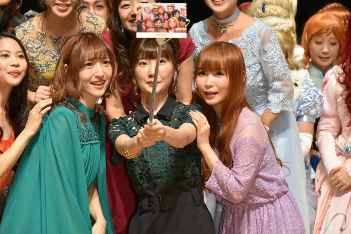神田沙也加＆中川翔子も感激！　歴代のディズニープリンセスが一挙集結