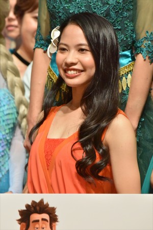 映画『シュガー・ラッシュ：オンライン』スペシャルイベントに登場した屋比久知奈