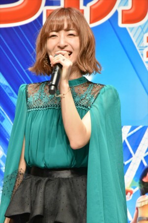 映画『シュガー・ラッシュ：オンライン』スペシャルイベントに登場した神田沙也加